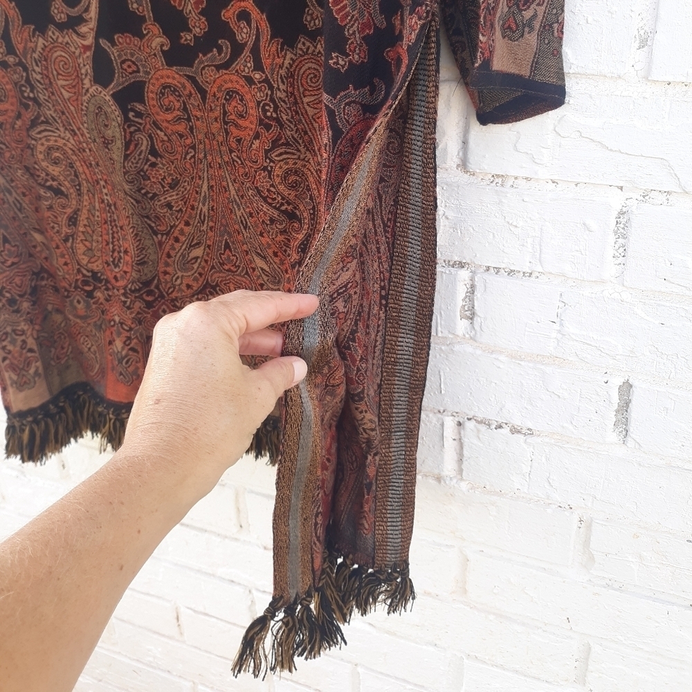 Soft Surroundings Tapestry Autumn Paisley Tunic - Picture 4 of 9